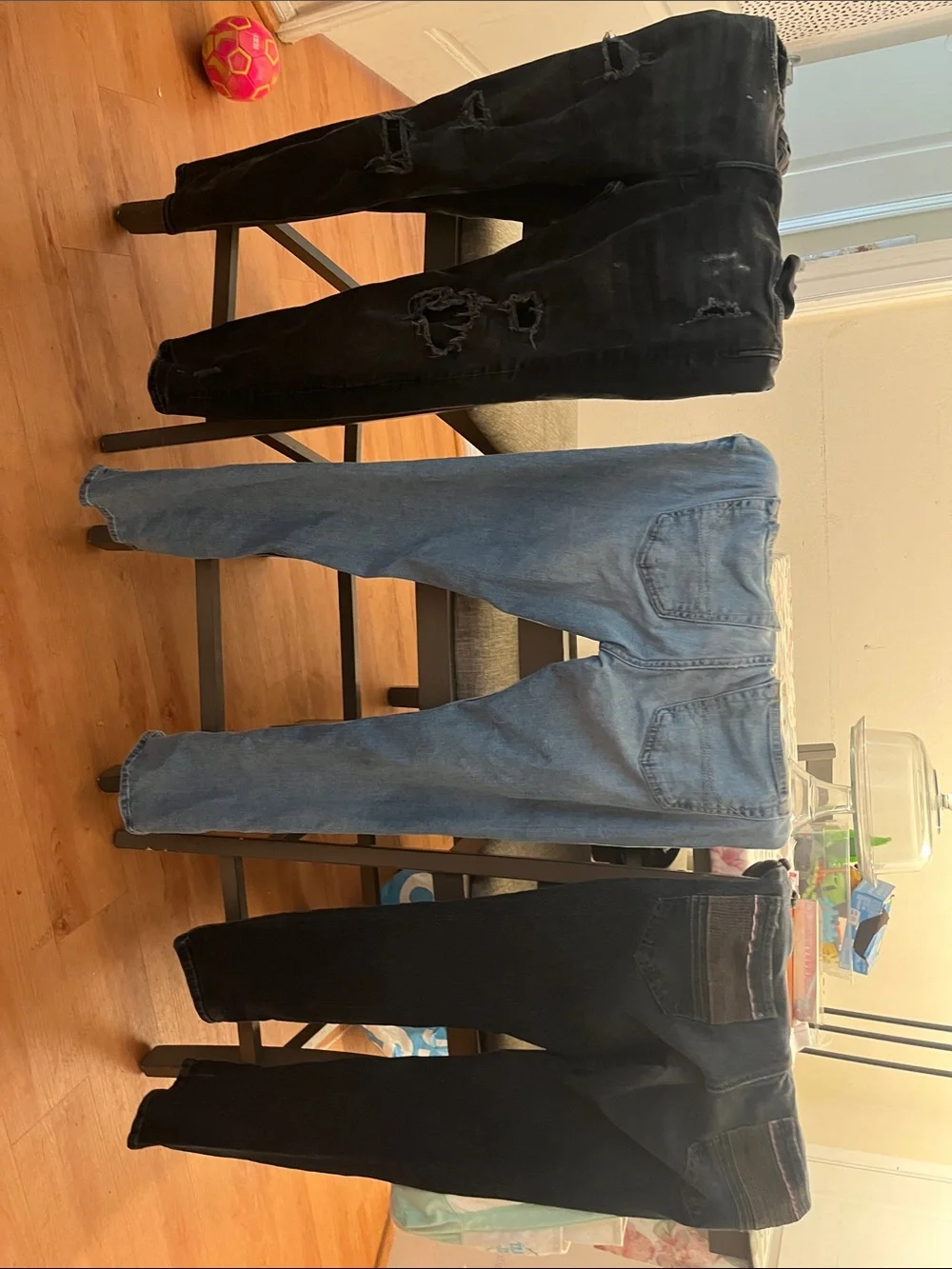 Men's Straight Jeans in Blue, Beige and Black - Classic Everyday Styles